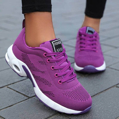 Women Platform Sneakers Shoes Mesh Breathable Running Shoes Chunky Summer Sports Tenis Shoes 2024 Luxury Vulcanize Shoes - BON's