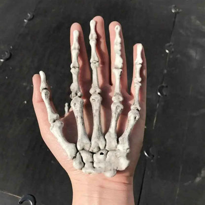 Broken Bones Skeleton Hand Prop – Halloween Horror Decor for Haunted Houses, Parties & Pranks
