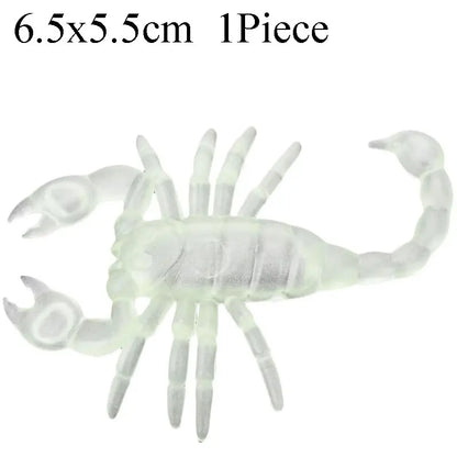 1PC Funny Fake Simulation Scorpion Jokes Pranks Maker Novelty Tricks Scorpion Toys Halloween Party Favors Decor for Home