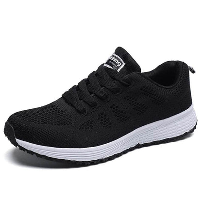 Women's Classic Sneakers - Casual Gym Sneakers for Women, White Vulcanize Shoes, Zapatillas Mujer - BON's