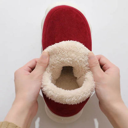 Kidmi Winter Women Shoes 2024 - Warm Outdoor Cotton Slippers and Plush Indoor Padded Footwear for Women - BON's