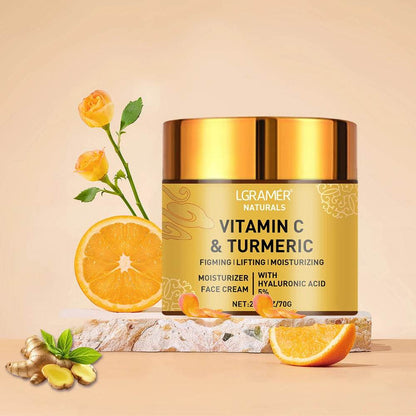 Turmeric Vitamin C Face cream Retinol Moisturizing Firming Hyaluronic Lightening Repairing Smooth Skincare Whitening Creams - BON's