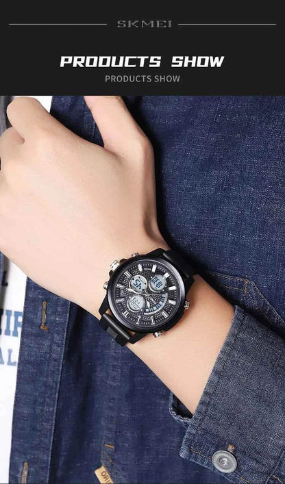 SKMEI Men's Digital Sport Watch - Waterproof, Chrono, Alarm - BON's