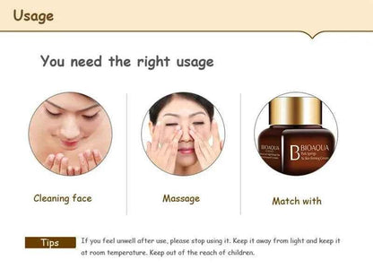 BIOAQUA Hyaluronic Acid Serum Firming Brightening Moisturizing Day Cream Collagen Repair Essence Liquid Skin Care - BON's