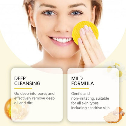 Turmeric Dark Spot Remover Exfoliating Cleansing Pads for Oil Control and Brightening Skin Care - BON's