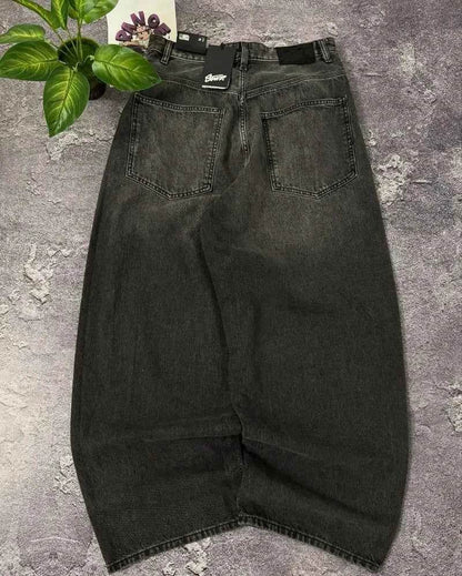 Y2K Baggy Wide-Leg Jeans Unisex - BON's