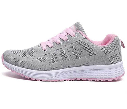 Women's Classic Sneakers - Casual Gym Sneakers for Women, White Vulcanize Shoes, Zapatillas Mujer - BON's