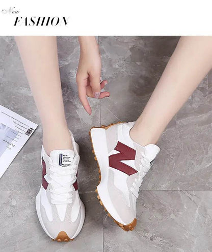 Women Luxury Sneakers - 2025 New Solid Color Knitted Slip-On Casual Breathable Ballet Flats and Loafers - BON's