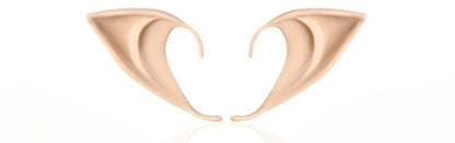 Cosplay Fairy Pixie Elf Ears Soft Pointed Tips Anime Party Dress Up Costume Masquerade Accessories for Halloween Christmas Party