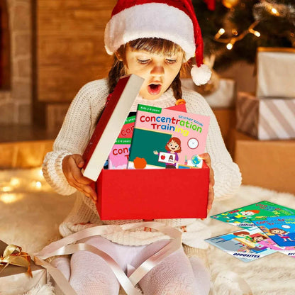 Kids Reusable Cartoon Stickers Books for Early Education Gift - BON's
