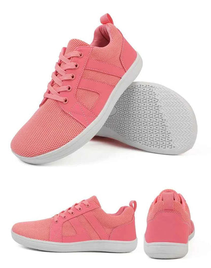 Wide-Toe Barefoot Sneakers – Breathable, Non-Slip Sports Shoes for Walking, Jogging & Everyday Style