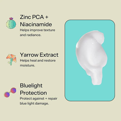 Bubble Skincare Niacinamide Face Moisturizer - Advanced Hydrating Gel for Radiant Skin Texture - BON's