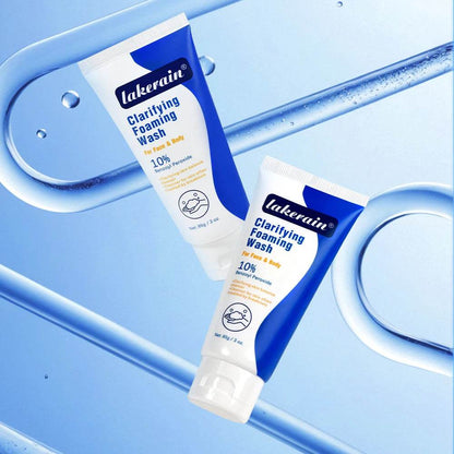 Acne Foaming Wash for Deep Cleaning, Pore Unclogging, and Redness Reduction in Facial & Body Skin Care - BON's