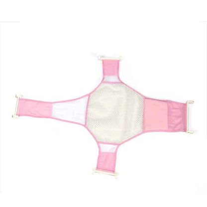 Newborn Infant Bath Adjustable Antiskid Net Baby Folding Bathtub Sling Mesh Nets Babies Shower Accessories Baby Items New Born