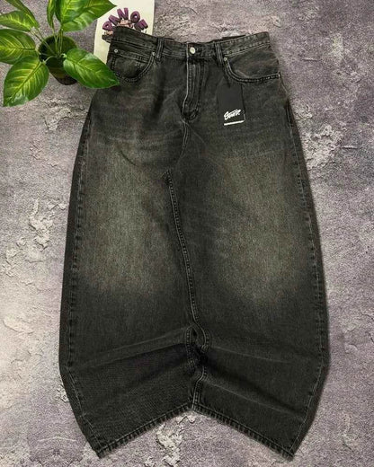 Y2K Baggy Wide-Leg Jeans Unisex - BON's
