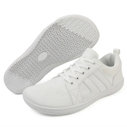 Wide-Toe Barefoot Sneakers – Breathable, Non-Slip Sports Shoes for Walking, Jogging & Everyday Style