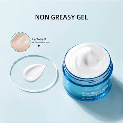 Hyaluronic Acid Moisturizer Gel Cream for Extra-Dry Skin Hydration and Nourishment - BON's