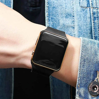 Fashion Women Watches Casual Arabic Dial Leather Band Quartz Watch for Ladies - Black Plastic Strap Watch, Perfect Gift for Girls - BON's