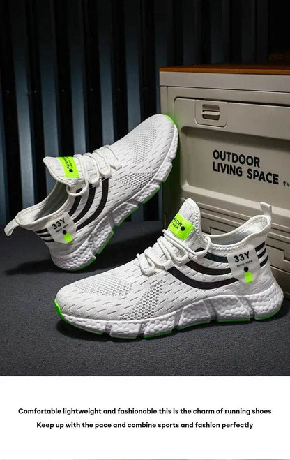 Breathable Running Shoes Unisex Comfortable Casual Sneakers Lightweight Fashion Sports Tenis Masculino - BON's
