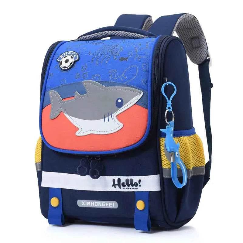 Kids Cartoon Backpack Large Waterproof Schoolbag - BON's