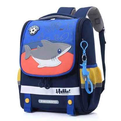 Kids Cartoon Backpack Large Waterproof Schoolbag - BON's