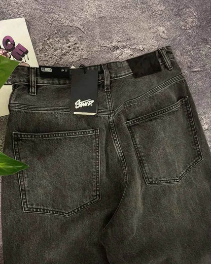 Y2K Baggy Wide-Leg Jeans Unisex - BON's