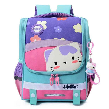 Kids Cartoon Backpack Large Waterproof Schoolbag - BON's