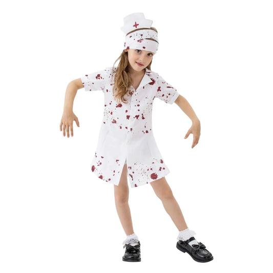 Zombie Doctor Costume for Boys – Scary Halloween Outfit with Long Sleeve Coat & Mask