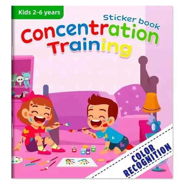 Kids Reusable Cartoon Stickers Books for Early Education Gift - BON's