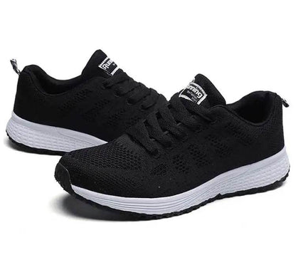 Women's Classic Sneakers - Casual Gym Sneakers for Women, White Vulcanize Shoes, Zapatillas Mujer - BON's