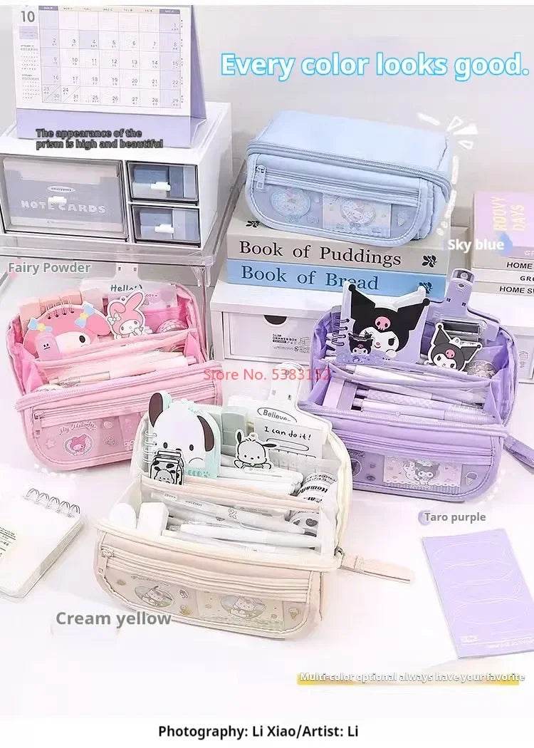 Kuromi Pencil Case - Large Capacity for Cartoon Lovers - BON's