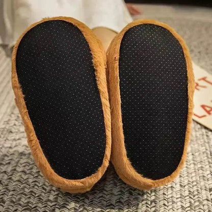 Capybara Plush Slippers - Soft, Cozy, Warm Indoor Shoes - BON's
