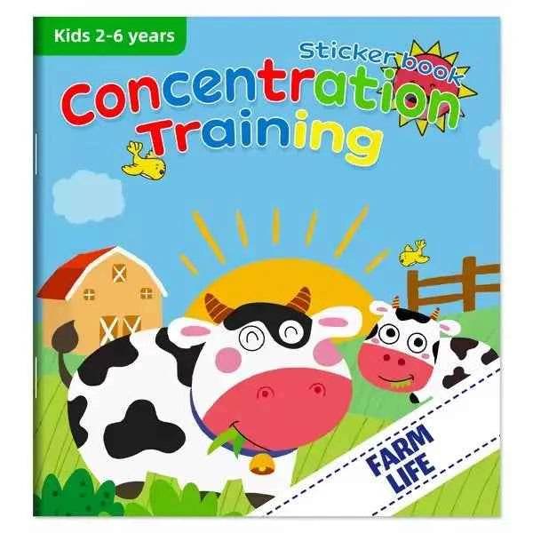 Kids Reusable Cartoon Stickers Books for Early Education Gift - BON's