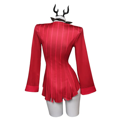 Alastor Cosplay Costume Anime Fantasy Women Lingerie Bikini Swimsuit Jumpsuit Swimwear Headband Outfits Halloween Carnival Suit