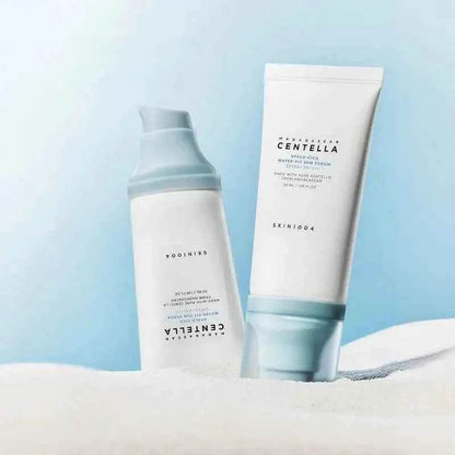 Skin1004 Centella Sun Serum SPF50+ with Hyaluronic Acid for Sensitive Skin and Effective UV Protection - BON's