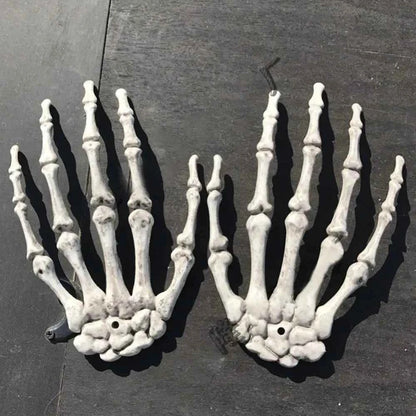 Broken Bones Skeleton Hand Prop – Halloween Horror Decor for Haunted Houses, Parties & Pranks