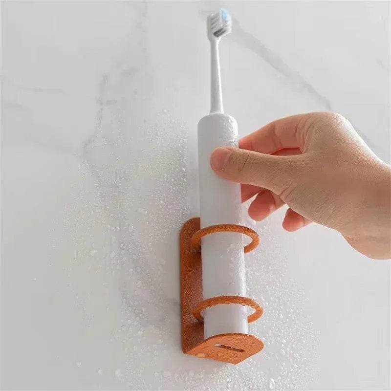 Wall-Mount Toothbrush Holder Organizer for Efficient Bathroom Storage - BON's