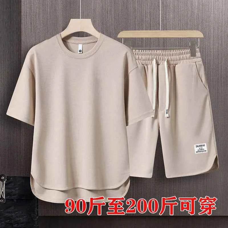 Men's Summer Waffle Knit Set for 2025 - Comfortable and Stylish Short Set - BON's