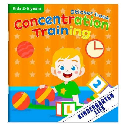 Kids Reusable Cartoon Stickers Books for Early Education Gift - BON's