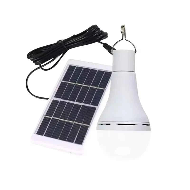 Solar Light Hanging Emergency Sunlight 7W 9W 12W Solar Powered Lamp Outdoor Indoor House Portable Bulb Light Solar Panels