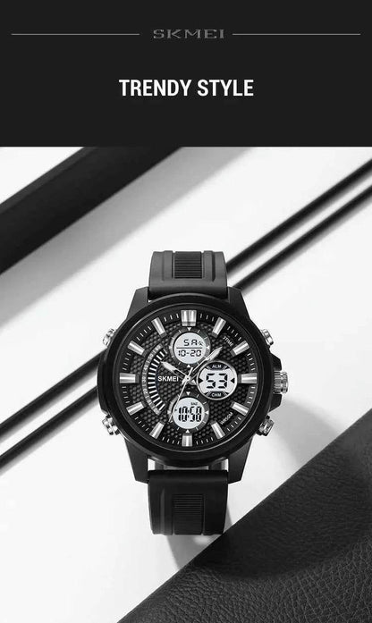 SKMEI Men's Digital Sport Watch - Waterproof, Chrono, Alarm - BON's