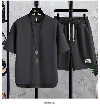 Men's Summer Waffle Knit Set for 2025 - Comfortable and Stylish Short Set - BON's