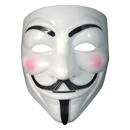 V for Vendetta Mask Anonymous Guy Fawkes Fancy Adult Costume Accessory Party Cosplay Halloween Masks