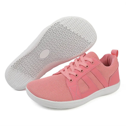 Wide-Toe Barefoot Sneakers – Breathable, Non-Slip Sports Shoes for Walking, Jogging & Everyday Style