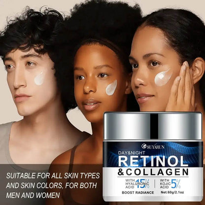 15% Hyaluronic Acid Moisturizer with Kojic Acid, Glycerin, and Retinol for Brightening and Firming Rough Skin - BON's