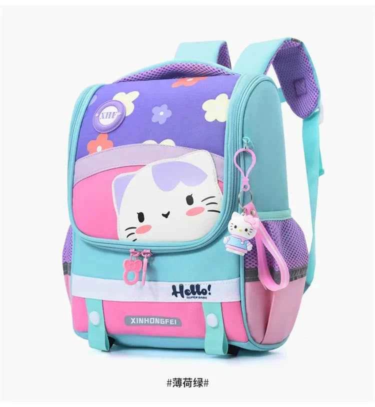 Kids Cartoon Backpack Large Waterproof Schoolbag - BON's