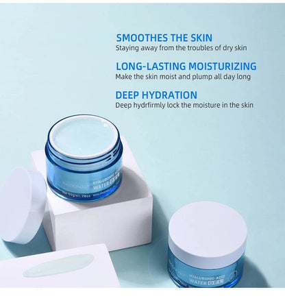 Hyaluronic Acid Moisturizer Gel Cream for Extra-Dry Skin Hydration and Nourishment - BON's