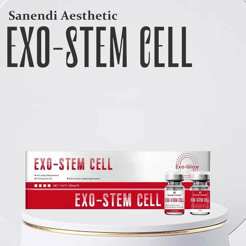 Korean Stem Cell Serum for Face Skin Booster Anti-aging Dr.Pen Pdrn All Skin Types 7ML*3 Vials + 100mg*3 Vials - BON's