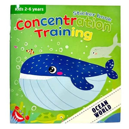 Kids Reusable Cartoon Stickers Books for Early Education Gift - BON's