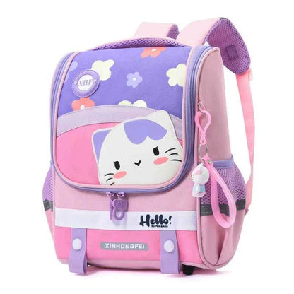 Kids Cartoon Backpack Large Waterproof Schoolbag - BON's